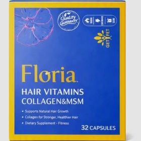 کپسول فلوریا .کاهش اشتها. - Floria Hair Vitamins Collagen & MSM